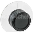 253-2003 Compatible Nuvu Knob, Thermostat, Flat Left