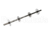 25583 Nieco Idler Rod, 12" Belt - Wldmt