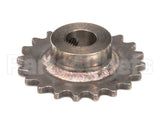 25856 Nieco Sprocket, .28 Wirebelt, 20T - Weldment