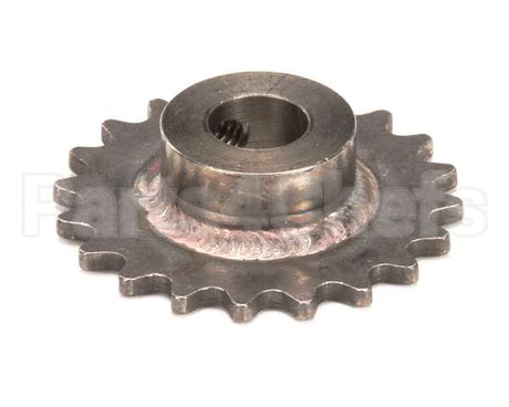 25856 Nieco Sprocket, .28 Wirebelt, 20T - Weldment