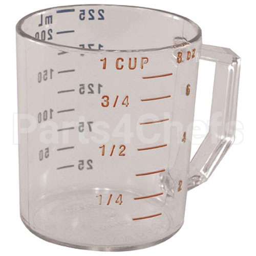 25MCCW-135 Compatible Cambro Cup, Measuring(1Cup, Dry, Clear)