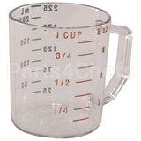 25MCCW-135 Compatible Cambro Cup, Measuring(1Cup, Dry, Clear)