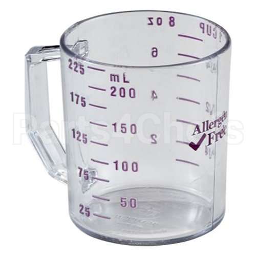 25MCCW441 Compatible Cambro 1 Cup Measuring Cup Allergen-Free