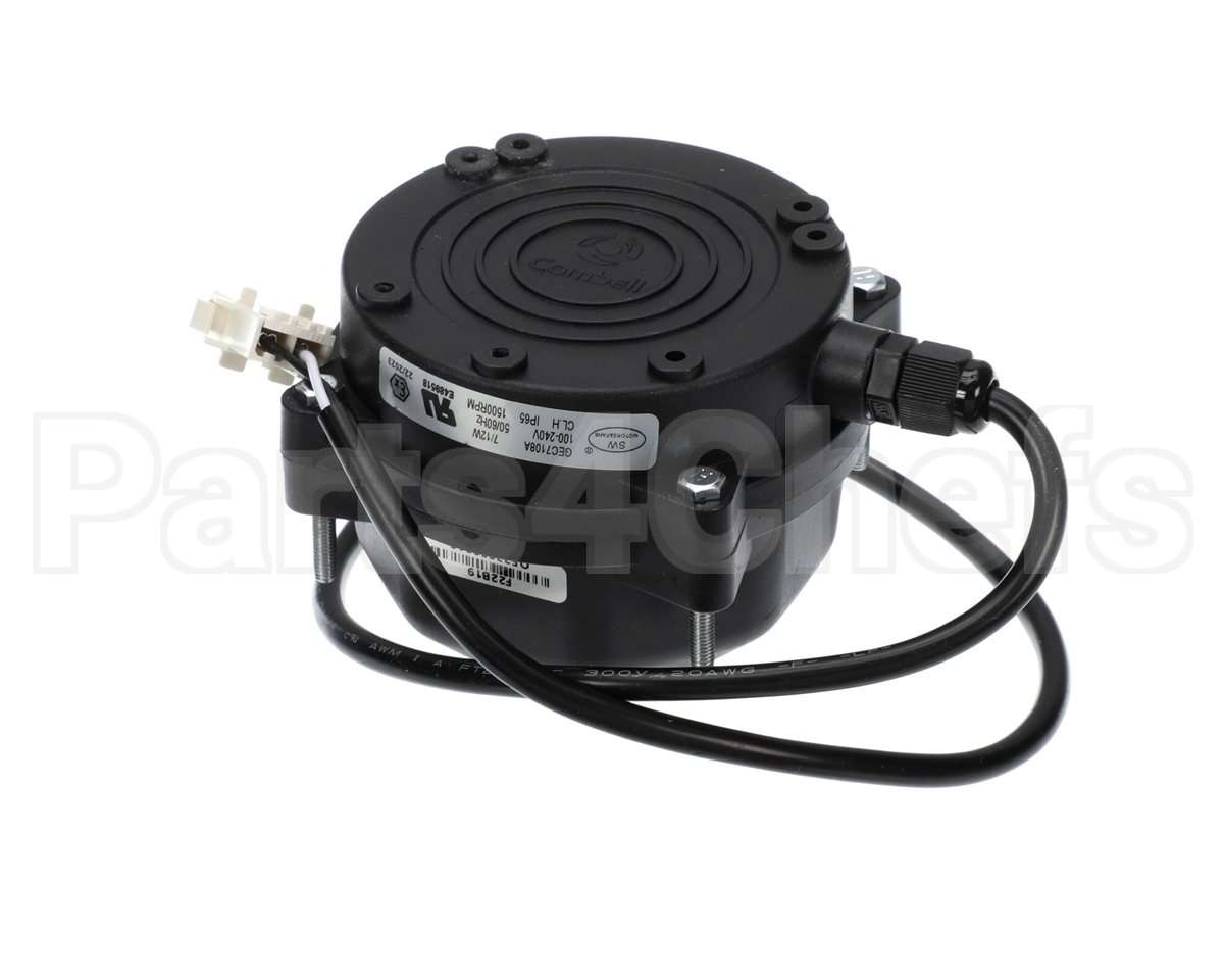 260-00062 Grindmaster Cecilware Fan Moto, Brushless Ec, 115-220V, 50/60H