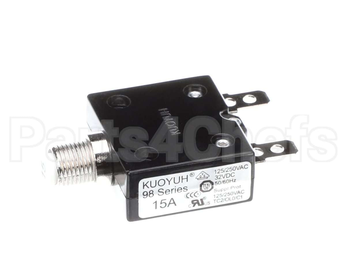 260-1228 Mart Cart Circuit Breaker, 15A
