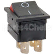 26378 Compatible Silver King Switch, Rocker, Dpst, On/Off