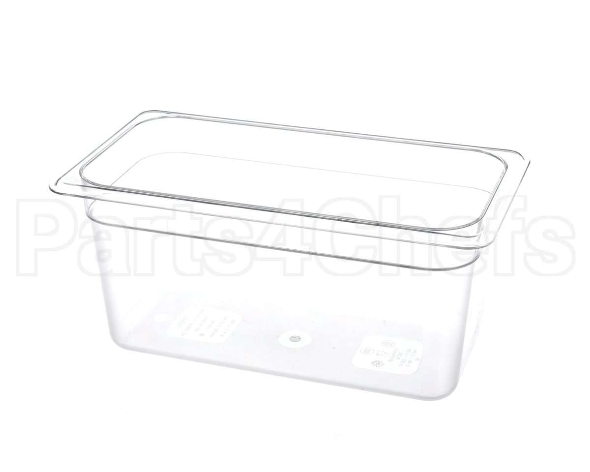 26415 Prince Castle Pan 1/3 Size 6In Deep Plastic