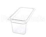 26415 Prince Castle Pan 1/3 Size 6In Deep Plastic
