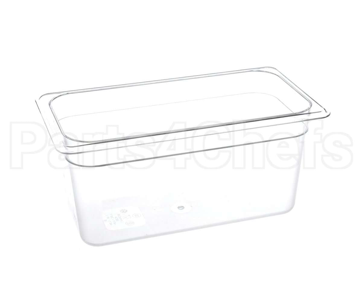 26415 Prince Castle Pan 1/3 Size 6In Deep Plastic