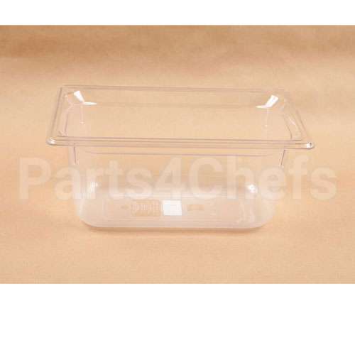 26415 Compatible Silver King 1/3 Size Plastic Pan 6In Deep