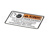 26431 Henny Penny Label-Warning Disc. Power