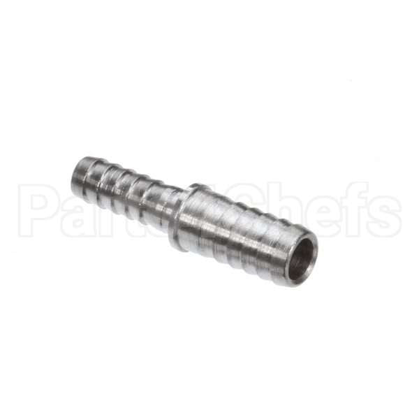 26443.0001 Compatible Bunn Fitting, Union-Sst Barbed .25X.38 Hose