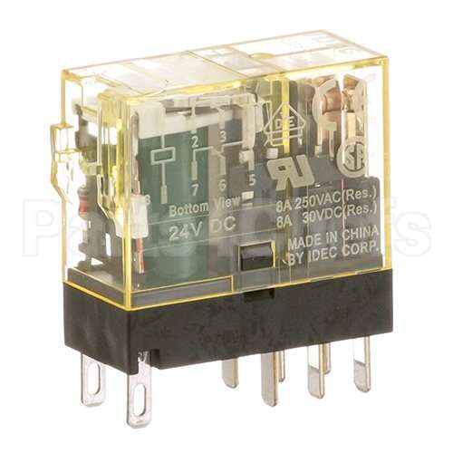 26600 Compatible Nieco Relay, 250Vac, 24Vdc Coil, 8A