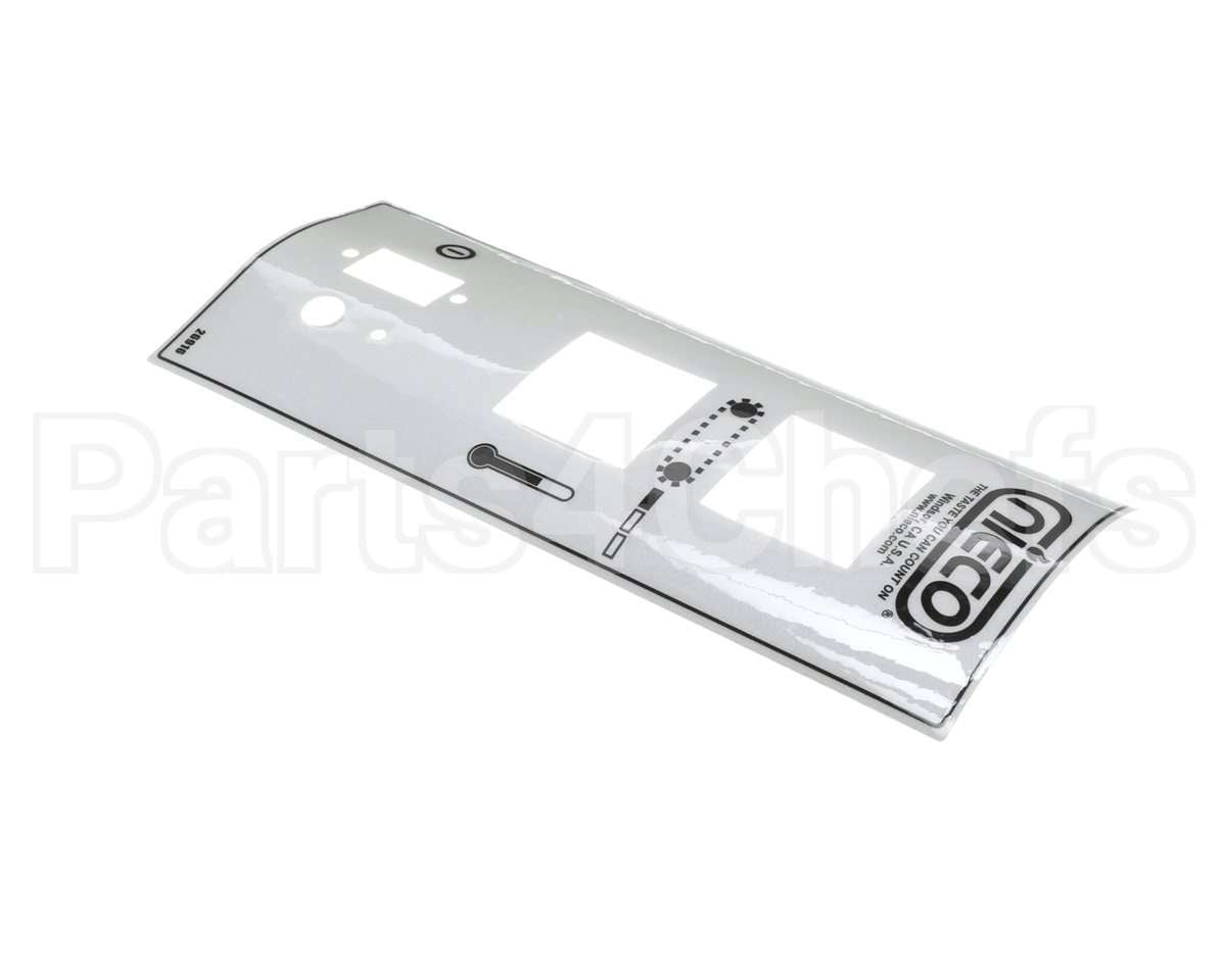 26916.0000 Nieco Label Control Box Pwrtempleft Speed