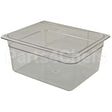 26CW(135) Compatible Cambro Pan Poly Half X 6 -135 Clear Qdf