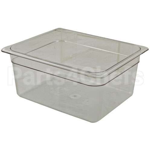 26CW(135) Compatible Cambro Pan Poly Half X 6 -135 Clear Qdf