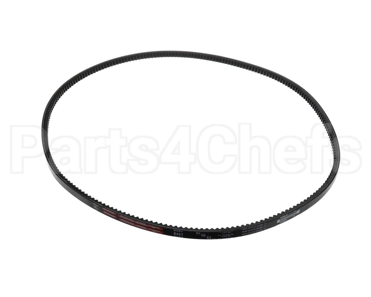 26W56 Lennox 100245-09, Bx67 V-Belt, Bx Section, 70 I