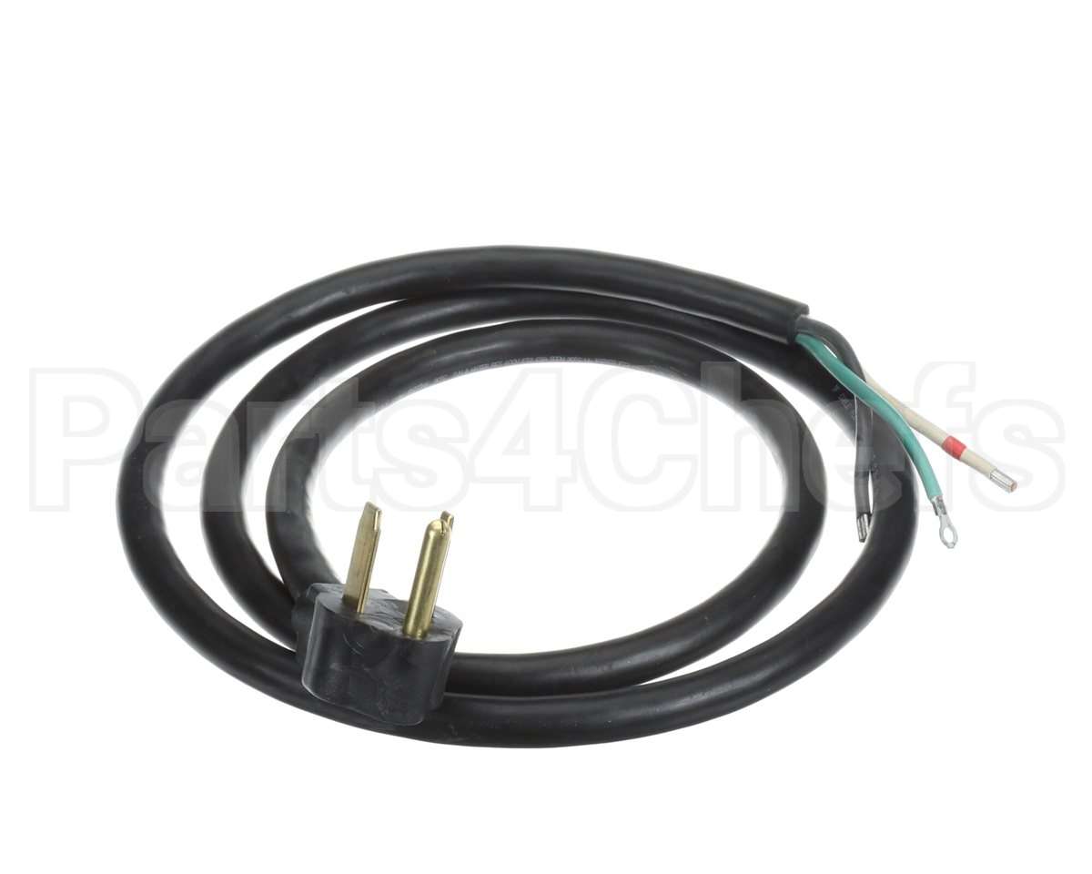 27728.0021 Bunn Power Cord Assembly, 50A 250V Nema 6-50P