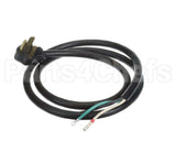 27728.0021 Bunn Power Cord Assembly, 50A 250V Nema 6-50P