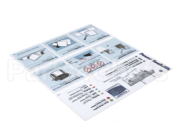 27878 Power Soak Systems Backsplash Decal Pack Ps-200 L