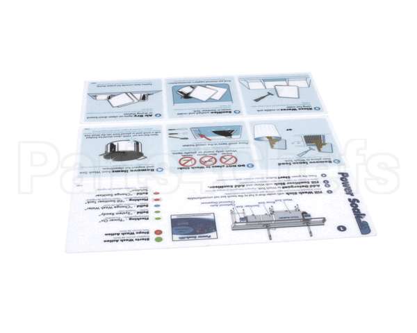 27878 Power Soak Systems Backsplash Decal Pack Ps-200 L