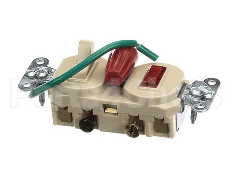2795 Thermalrite Blast Chiller Switch W/ Pilot Light 3-Way Ivory