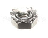 27A048 Ultrafryer Nut, Keps 4/40 18-8