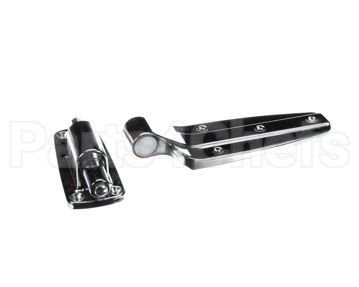 28 Imperial Brown Jshape Hinge- 1248-Flush- Chrome