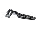 28 Imperial Brown Jshape Hinge- 1248-Flush- Chrome