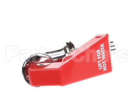 280-00009 Grindmaster Cecilware Faucet, Hot Water Valve (Short
