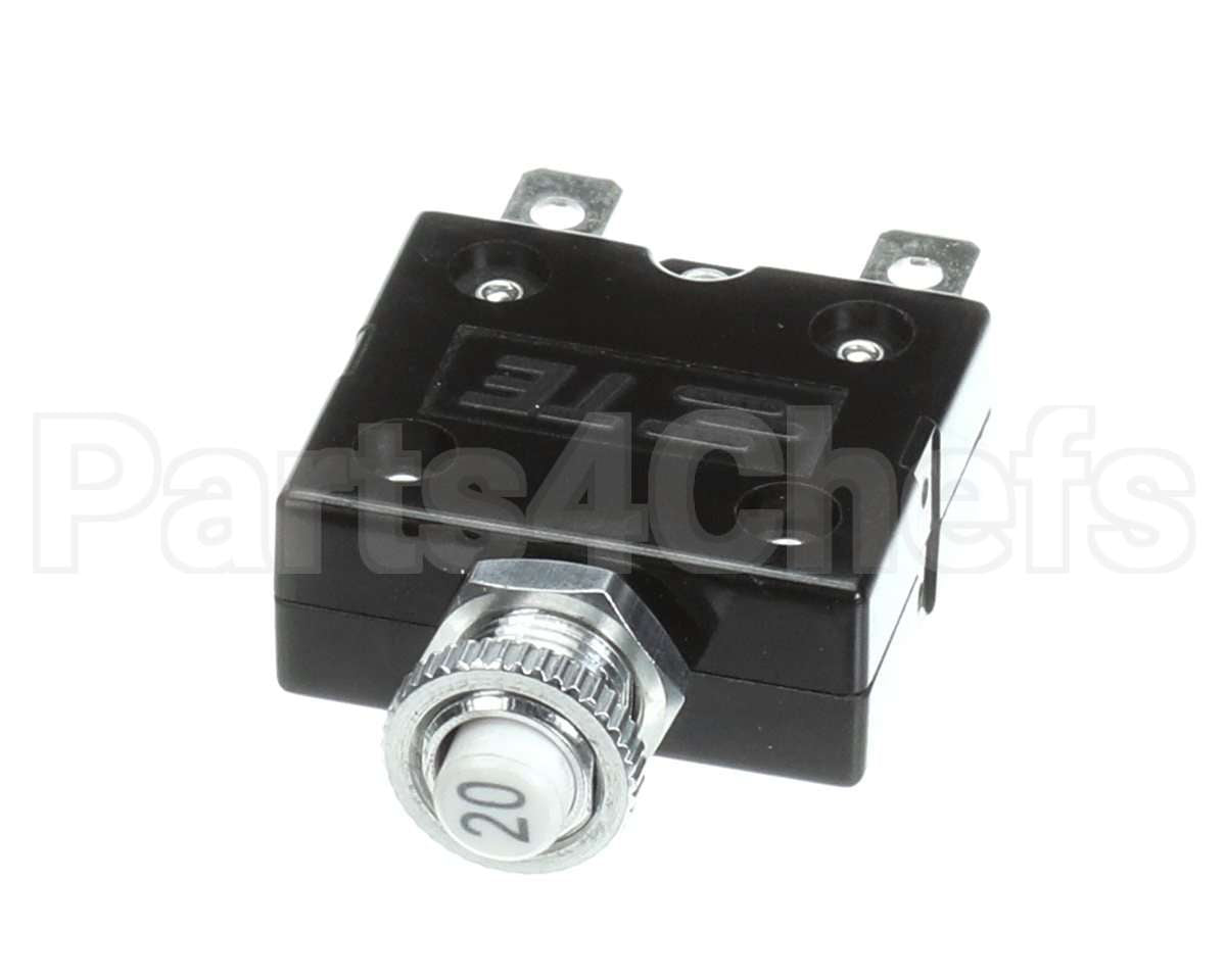 280-0046 Mart Cart Breaker, Circuit, 20A, Ul