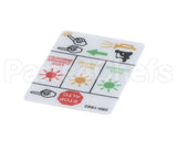 280-1863 Mart Cart Decal: Rocker Swt, 3G Intelli, Eng/Span