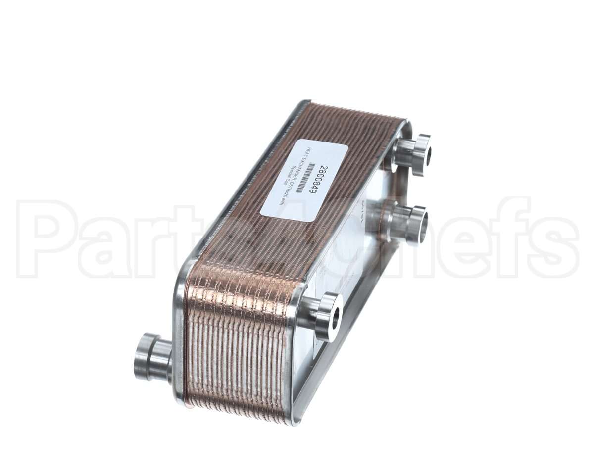 2800849 Traulsen Heat Exchanger, B5Thx20 With Special Con