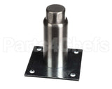 28010 Structural Concepts Leg Round W/Plate 4.00 Inss