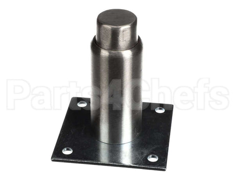 28010 Structural Concepts Leg Round W/Plate 4.00 Inss