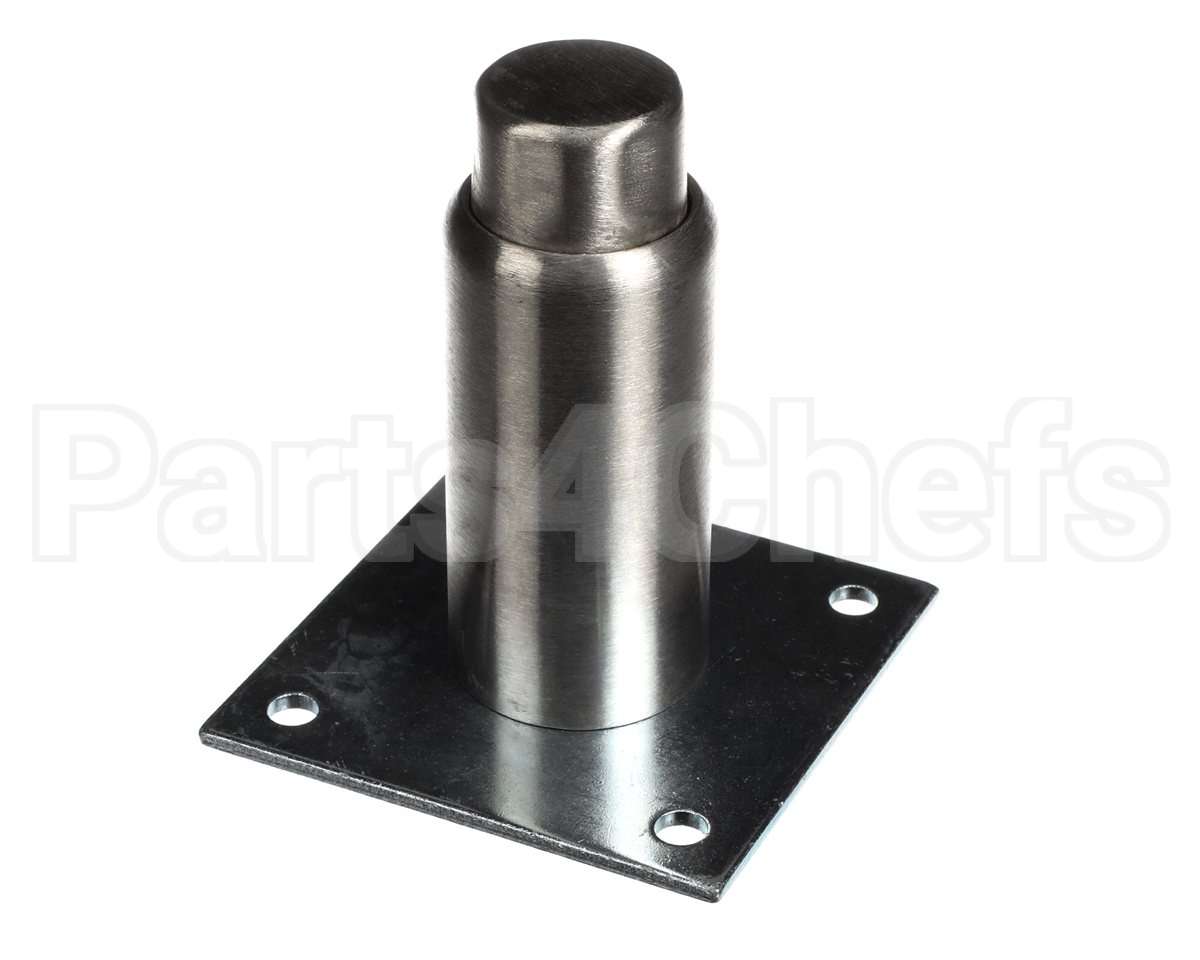28010 Structural Concepts Leg Round W/Plate 4.00 Inss