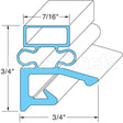280984-10 Compatible Kairak Gasket, Door