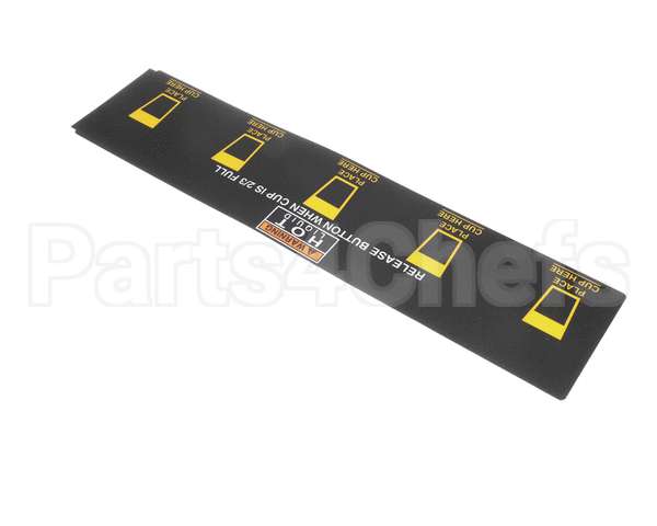 28328.0009 Bunn Decal, Cup Placement Fmd-5