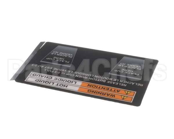 28328.7005 Bunn Decal,Cup Placement-Fmd2