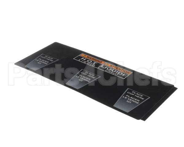 28328.7013 Bunn Decal,Cup Placement Imix-3 Pc Eng/Fre