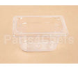 28437 Compatible Silver King 1/9 Size Plastic Pan 4In Deep