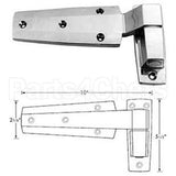 2860-1216-1110 Compatible Standard Keil Hinge, Cam (2" Ofst)