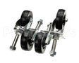 2878.S Hardt Casters (4) Adjustable, Set Of 4 (2 W/Br