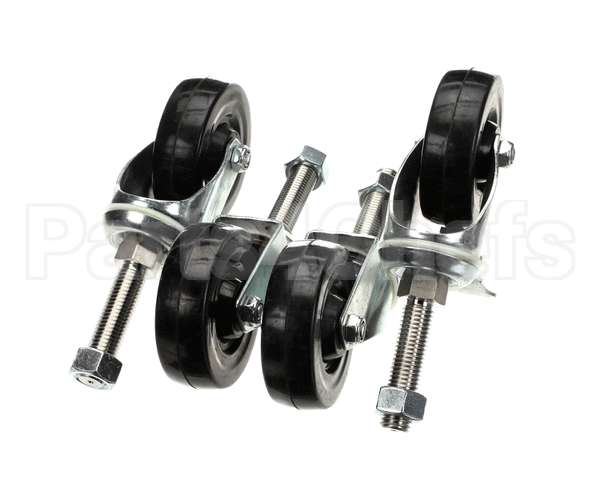 2878.S Hardt Casters (4) Adjustable, Set Of 4 (2 W/Br