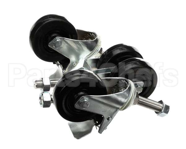 2878.S Hardt Casters (4) Adjustable, Set Of 4 (2 W/Br