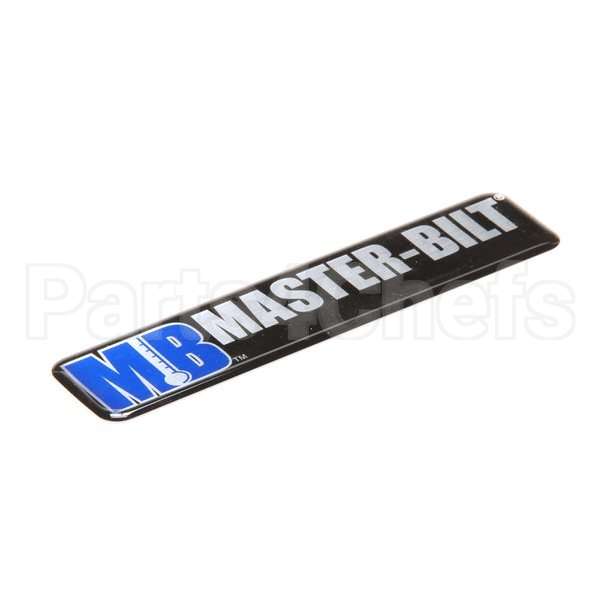 29-01592 Compatible Master-Bilt Master-Bilt Nameplate (Domed P