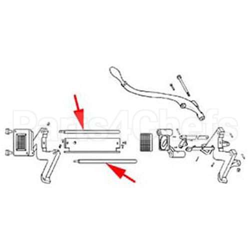 29-8 Compatible Vollrath Guide Rod