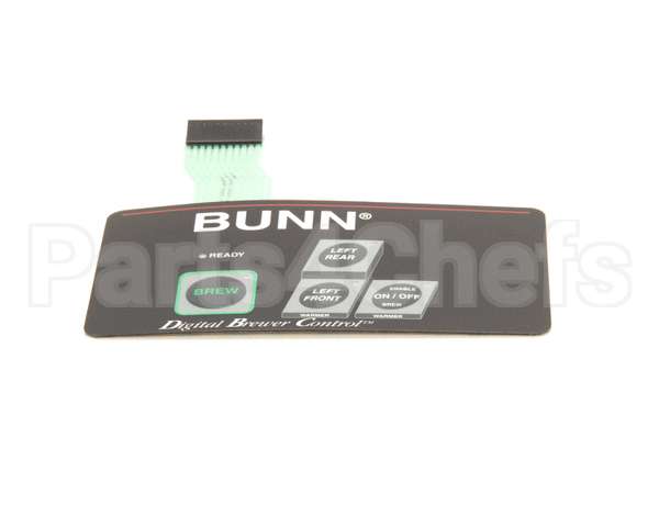29006.0001 Bunn Switch, Membrane 3-Warmer Left