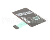 29006.0003 Bunn Switch, Membrane 1L/2Upper Warmer