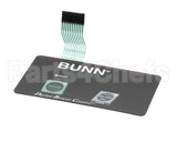 29006.0004 Bunn Switch, Membrane With Warmer